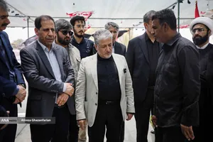 حضور دکتر رنجبر در مدرسه شجره طیبه میناب و مزار شهدای مظلوم دانش‌آموز