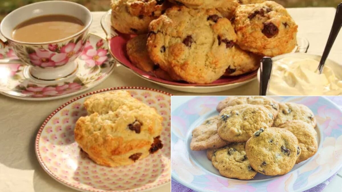 طرز تهیه شیرینی کشمشی بدون فر در ماهیتابه + ویدئو