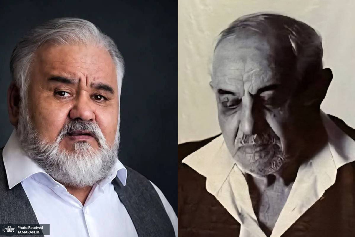 یادبود هنرمند فقید اکبر عبدی و خاطره سمنوپز محله