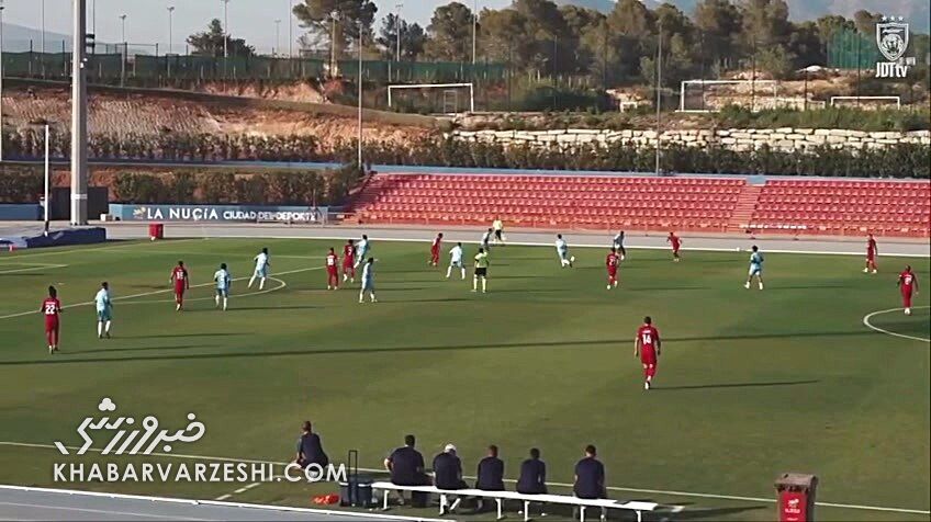 شهاب زاهدی گلزن جوهور مقابل منتخب لالیگا شد