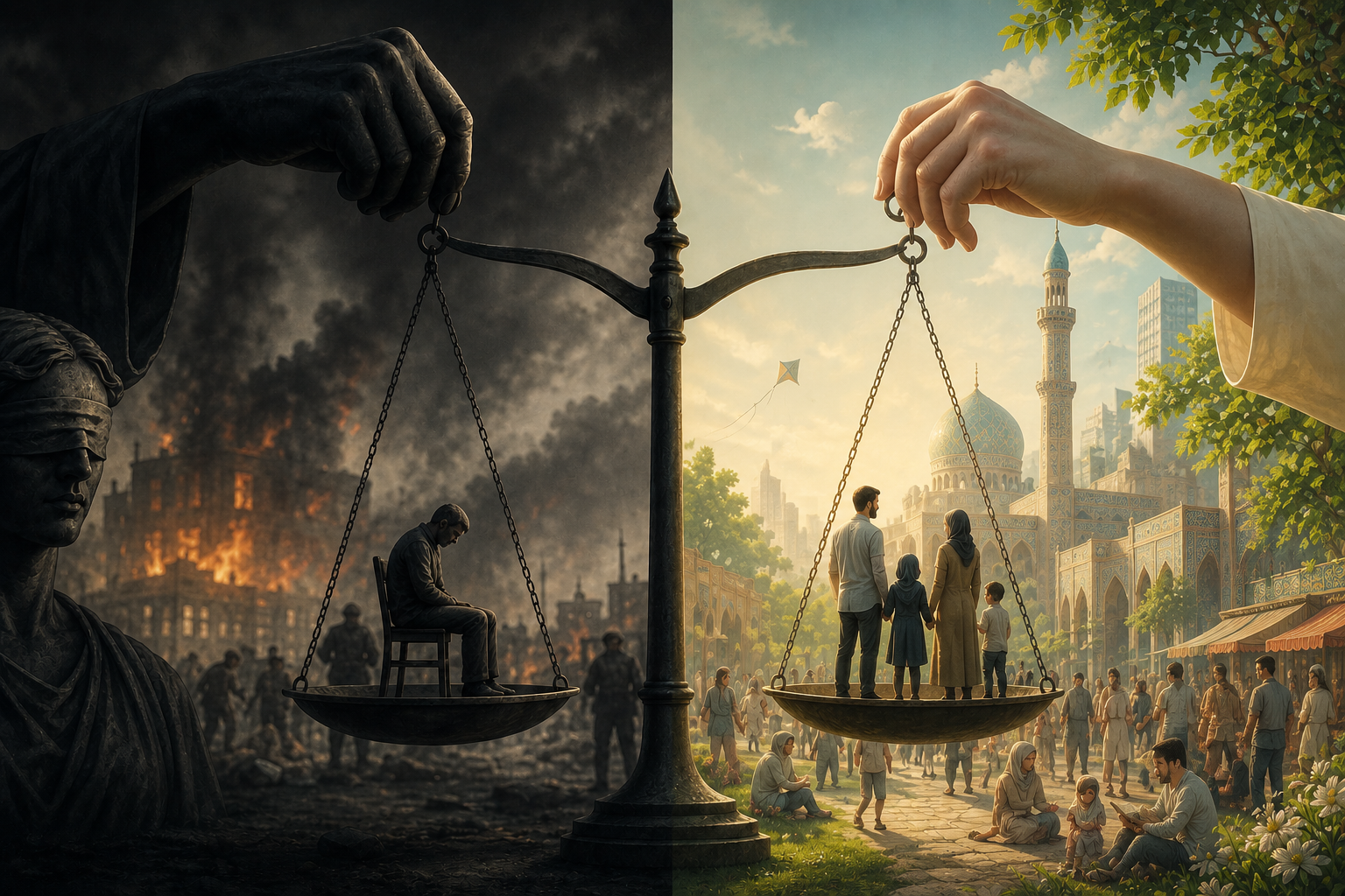 مجازات اعدام در پروندههای امنیتی؛ ضرورت حفظ نظم و امنیت عمومی
