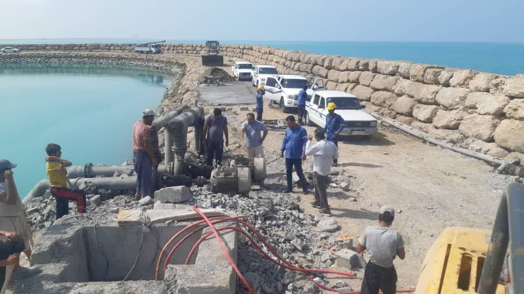 رفع تنش آبی هرمزگان پس از حملات به تاسیسات آبفا
