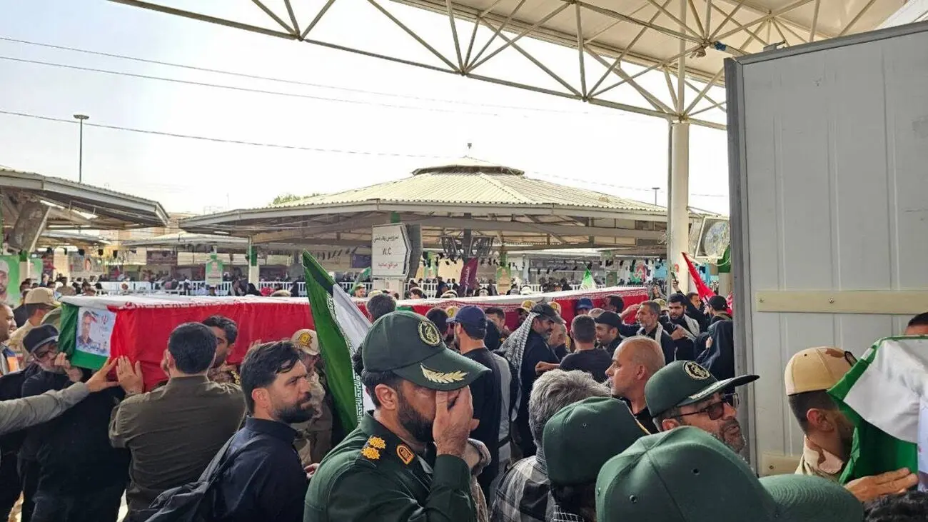 ورود پیکر ۵ شهید ایرانی حملات عراق به کشور