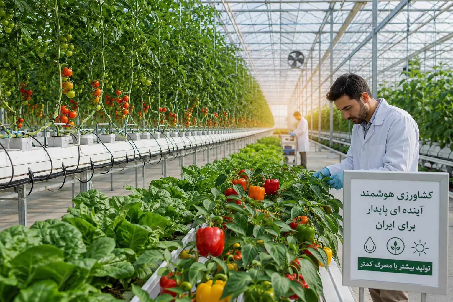 افزایش ۲۰۰ میلیون تنی تولید کشاورزی ایران با فناوری