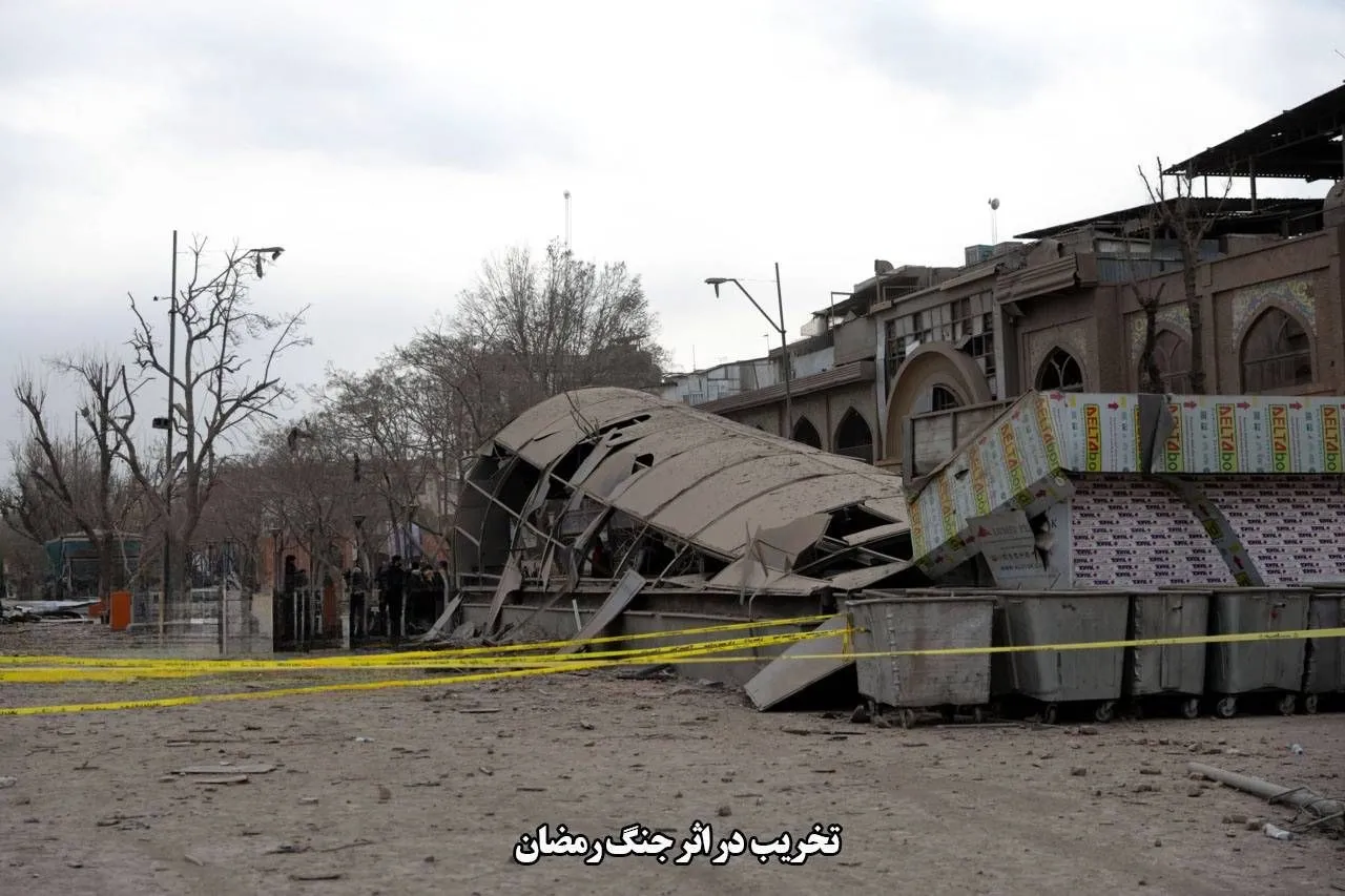 بازسازی ورودی شرقی مترو ۱۵ خرداد در ۴۵ روز