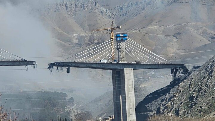 بازسازی پل B1 کرج پس از آسیبهای فروردین آغاز شد