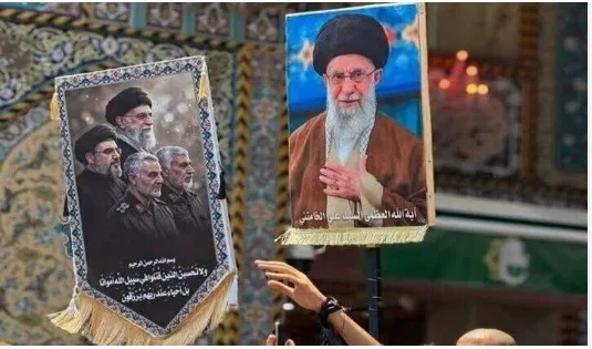 میلیون‌ها زائر ایرانی: نماد رهبری شهید در مسیر اربعین