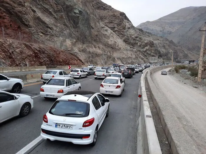 ممنوعیت تردد در مسیر جنوب به شمال چالوس و آزادراه تهران-شمال