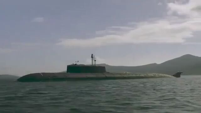 روسیه با زیردریایی هستهای در نزدیکی جزایر کوریل رزمایش برگزار کرد