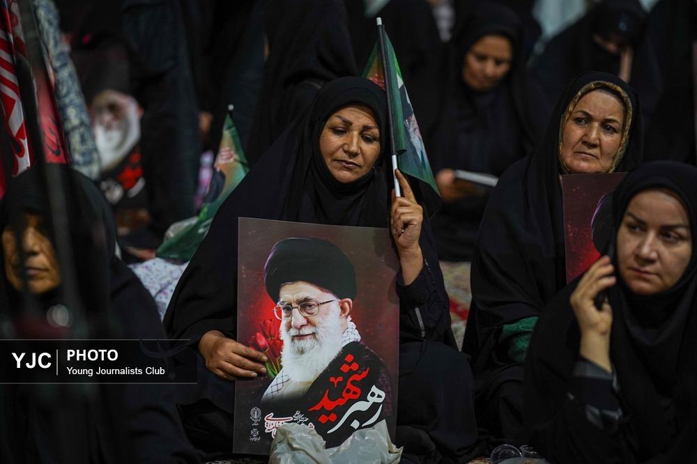 جشن چهلم شهید حسینعلی همدانی در قم برگزار شد