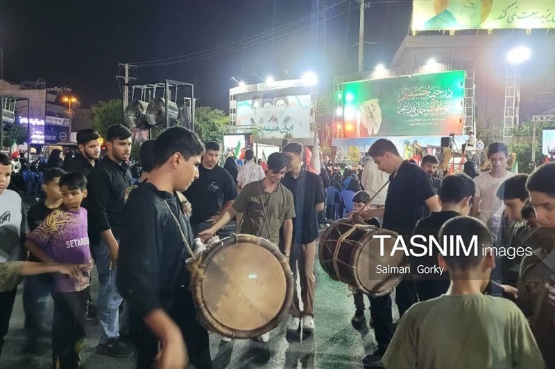 مراسم سوگواری اربعین در بوشهر؛ اعلام انزجار از آمریکا و صهیونیستی