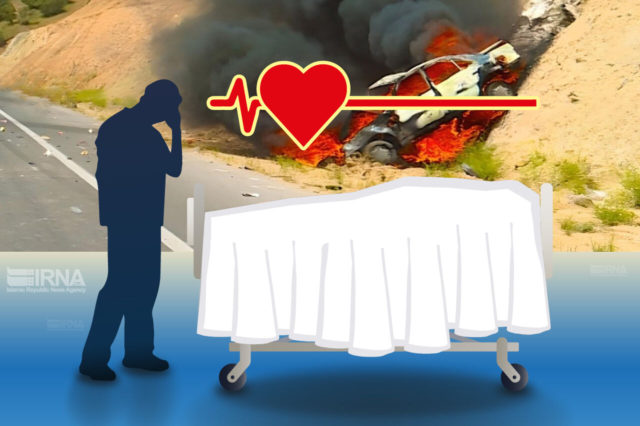 تصادف مرگبار پژو و تریلی در محور کویری دامغان-جندق