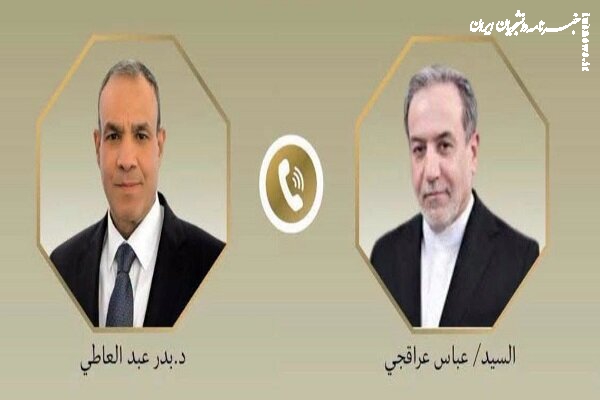 رایزنی عراقچی با همتای مصری درباره تحولات منطقه