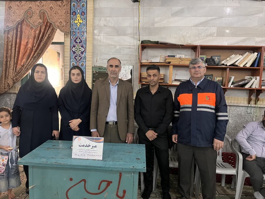 پاسخ مستقیم به مطالبات توانخواهان در میز خدمت بهزیستی اسدآباد