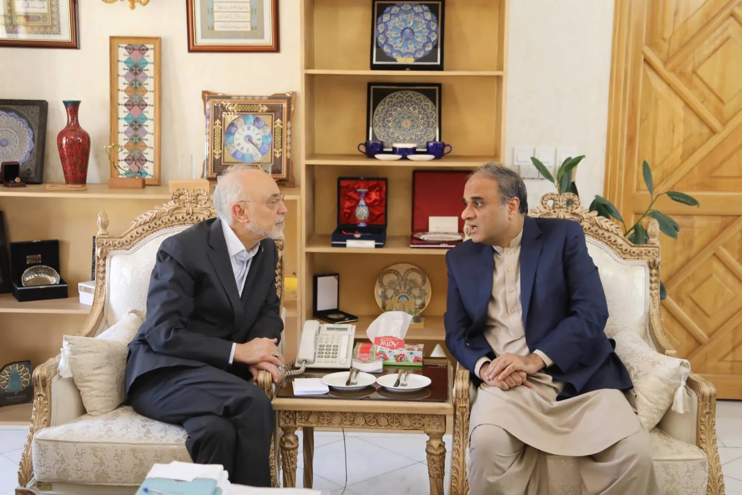 دیدار سفیر پاکستان با رئیس بنیاد ایرانشناسی