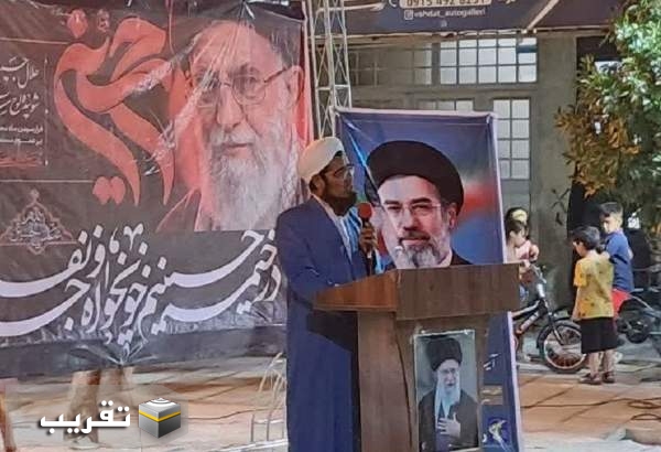 تأکید بر اهمیت وحدت اسلامی در اجتماع شبانه مردم مراوه تپه