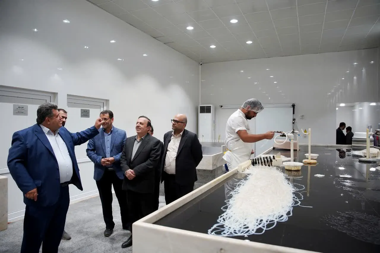 بازدید استاندار قزوین از واحد صادراتی آنا تجارت حقیقت