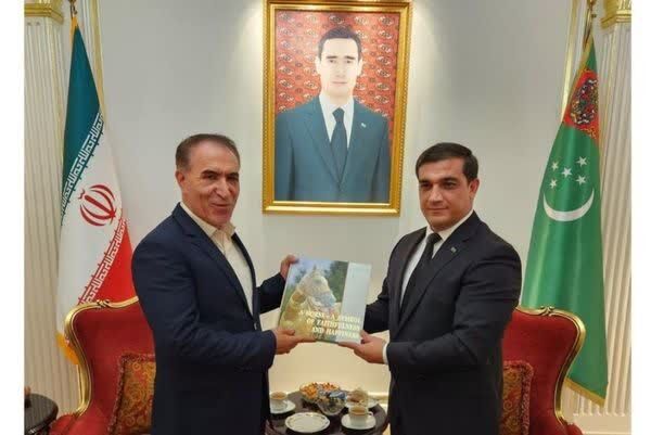 دیدار سفیر ترکمنستان با رئیس فدراسیون سوارکاری ایران