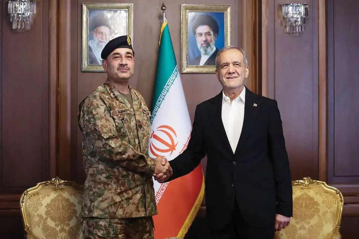 سفر فیلد مارشال عاصم منیر به تهران