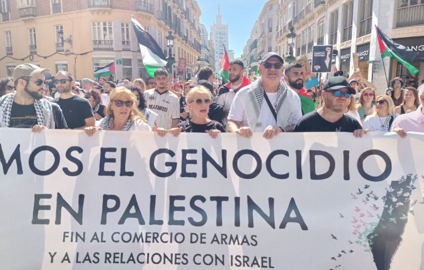 تظاهرات گسترده در اسپانیا برای توقف نسلکشی در فلسطین