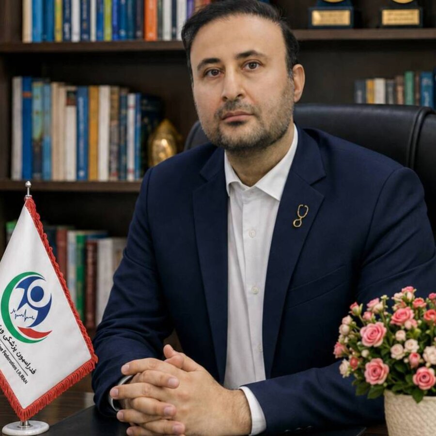 تبریک رئیس هیات پزشکی ورزشی بوشهر به مناسبت روز کارمند