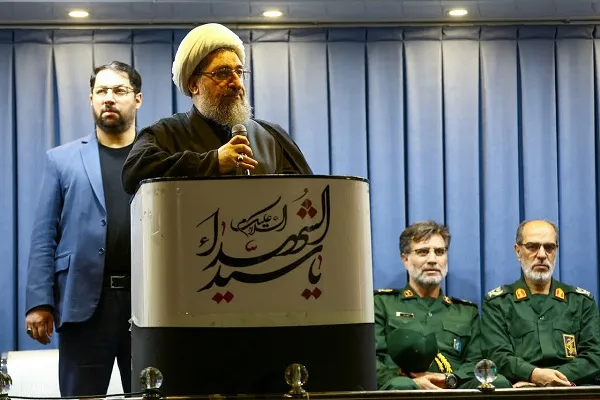 حجتالاسلام مطهریاصل در تجمع چهلم شهید: ملت ایران در دفاع از دین، انقلاب و استقلال خستگیناپذیر است
