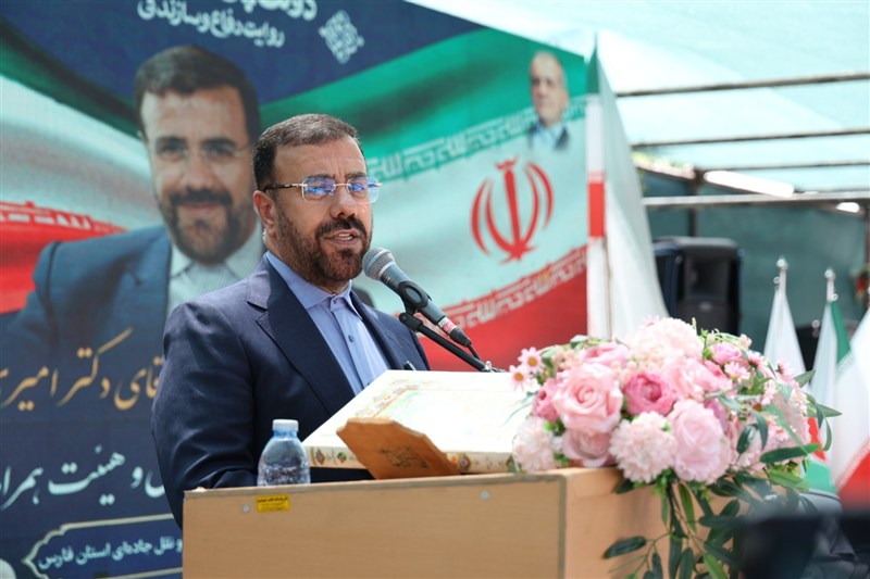 تعریض محور کازرون-قائمیه با اعتبار 100 میلیارد تومانی آغاز شد