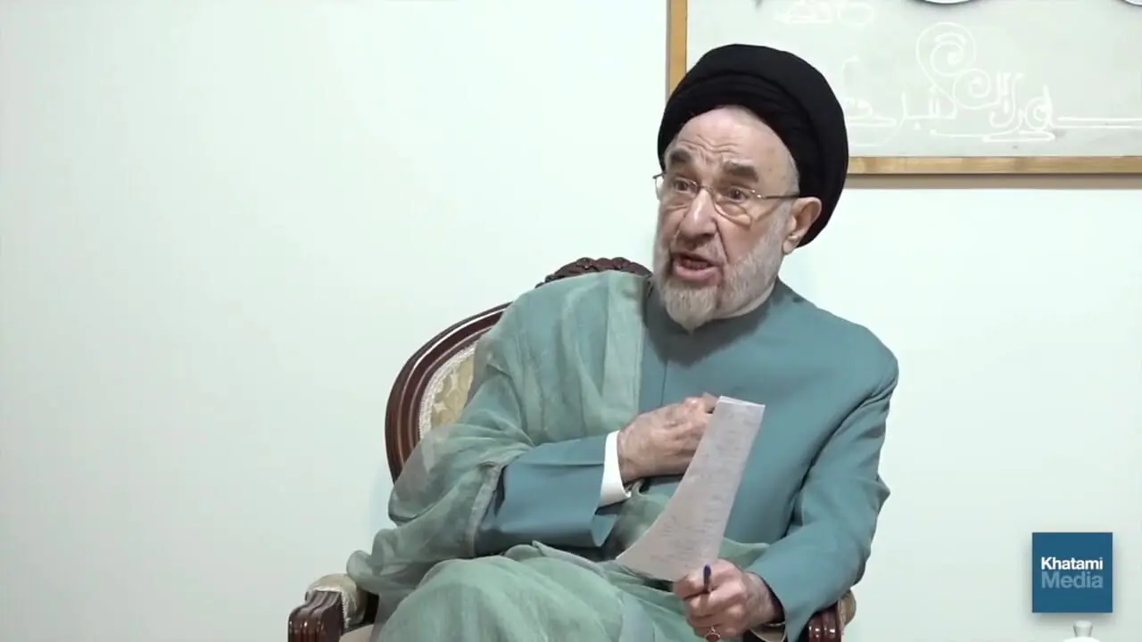 خاتمی: حیات ما در جنگ نیست و مدیریت جامعه بر اساس احساسات نباید باشد