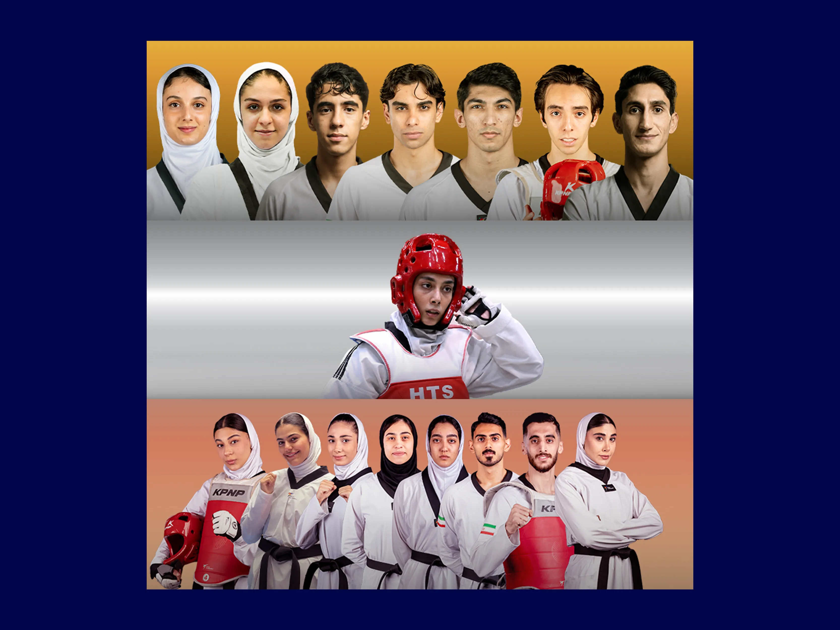 تیم تکواندو ایران در پرزیدنت کاپ پاکستان قهرمان شد