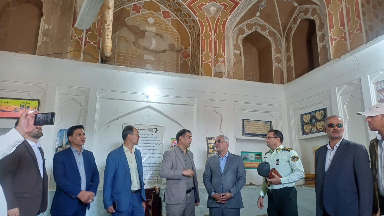 آغاز مرمت مسجد تیموری «شکربار» در شهرستان خواف