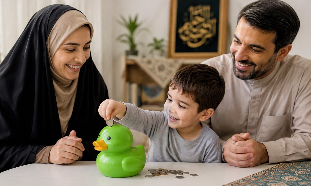 راهکارهای تربیت اقتصادی و اخلاقی کودکان: از پسانداز تا بخشندگی