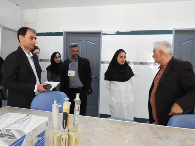بازدید تیم ارزیاب وزارت بهداشت از دانشکده پزشکی خمین در راستای اعتبار بخشی رشته پزشکی عمومی