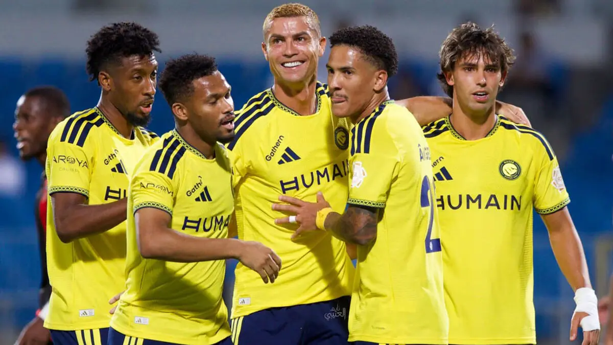 النصر 4 - الریاض 0: پیروزی قاطع النصر با گلزنی رونالدو
