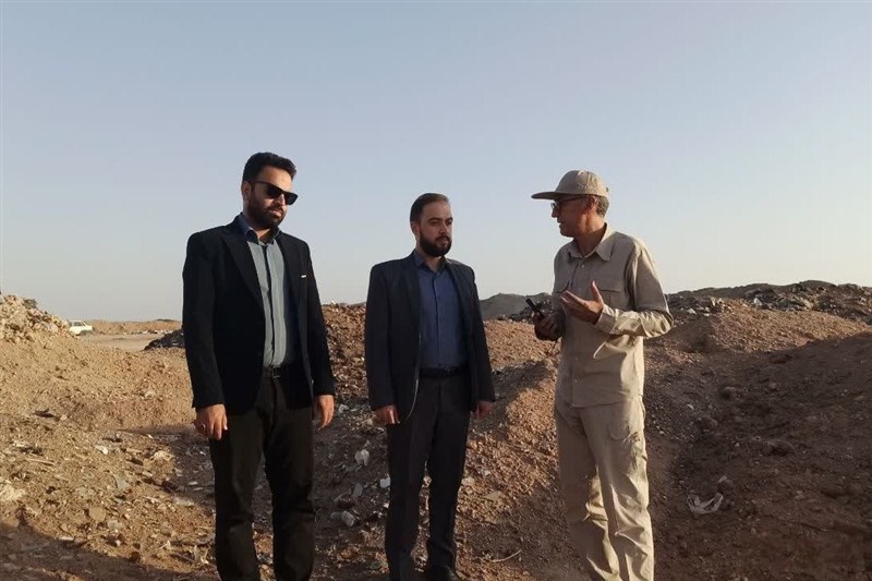 بازدید دادستان طبس از سایت پسماند و تأکید بر رعایت ضوابط زیستمحیطی