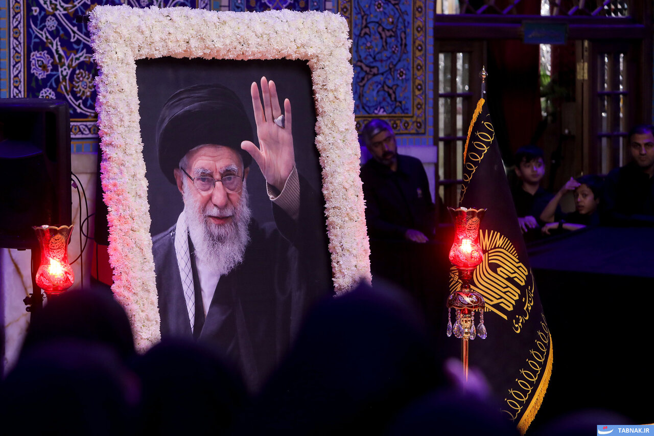 مراسم چهلمین روز شهادت رهبری در مشهد برگزار شد