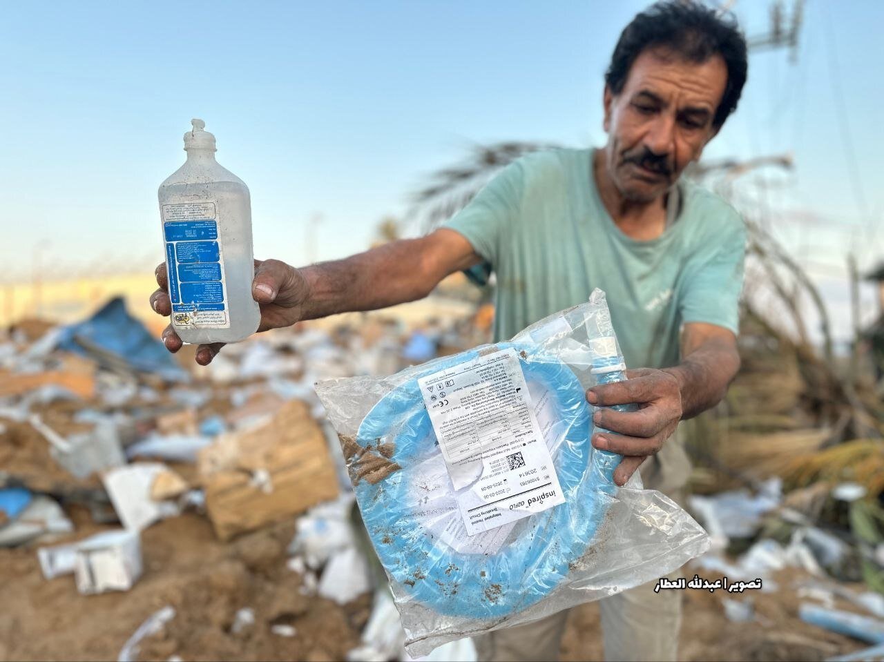 آتشسوزی در انبار دارویی بیمارستان شهدای الاقصی پس از حمله هوایی؛ خسارات گسترده