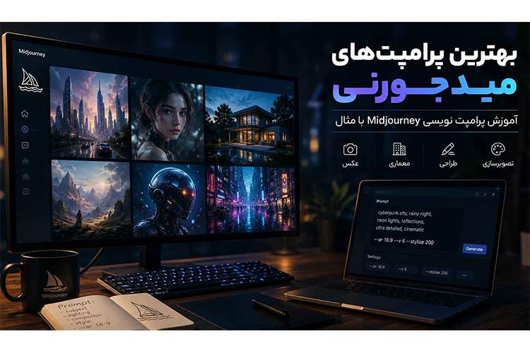 عناصر کلیدی پرامپت Midjourney؛ تصاویر واقعگرایانه چگونه خلق شود؟
