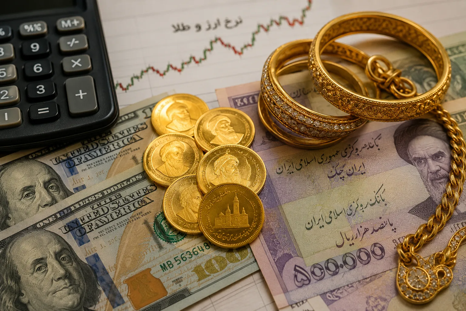پیشبینی روند بازار ارز و طلا در معاملات دوشنبه ۱۲ مرداد