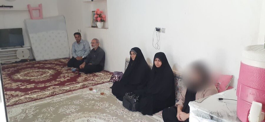 پایش میدانی وضعیت معیشت و مسکن بانوان سرپرست خانوار در گلتپه کبودرآهنگ
