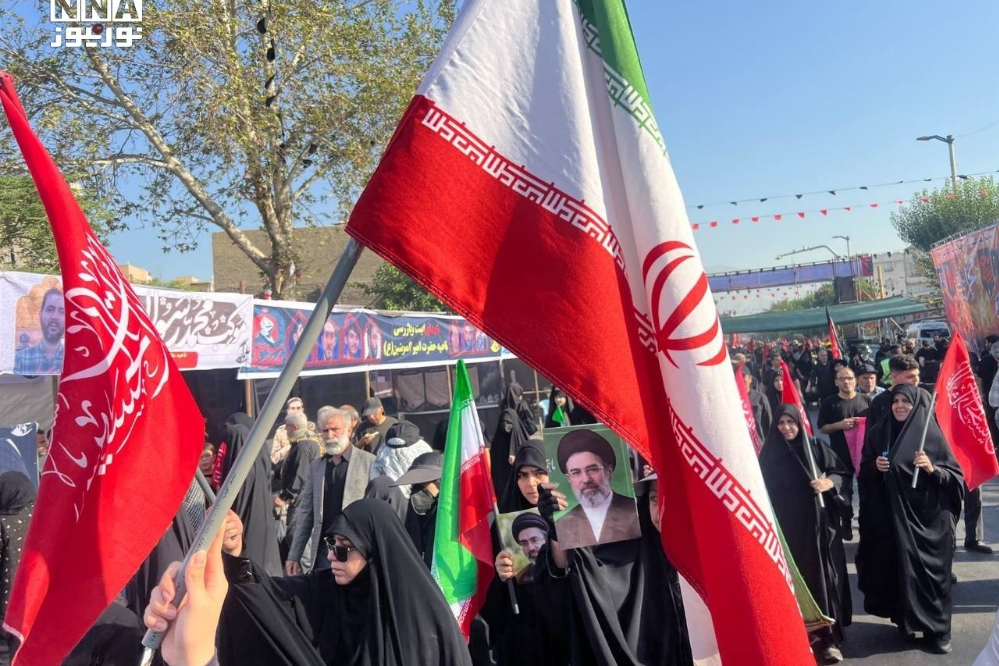 حضور میلیونی مردم در راهپیمایی جاماندگان اربعین در تهران