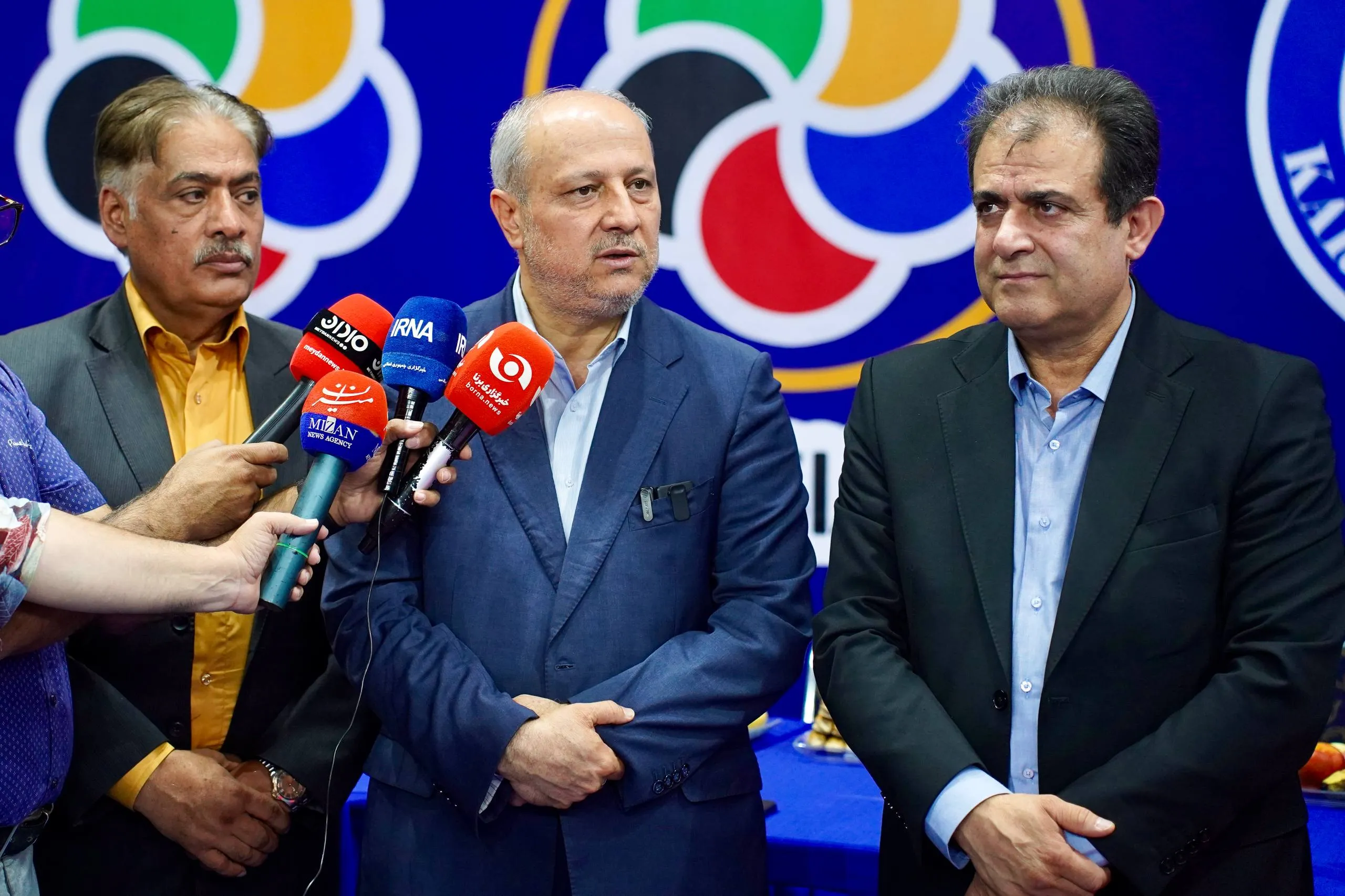 سید مناف هاشمی از اردوی تیم ملی کاراته بازدید کرد