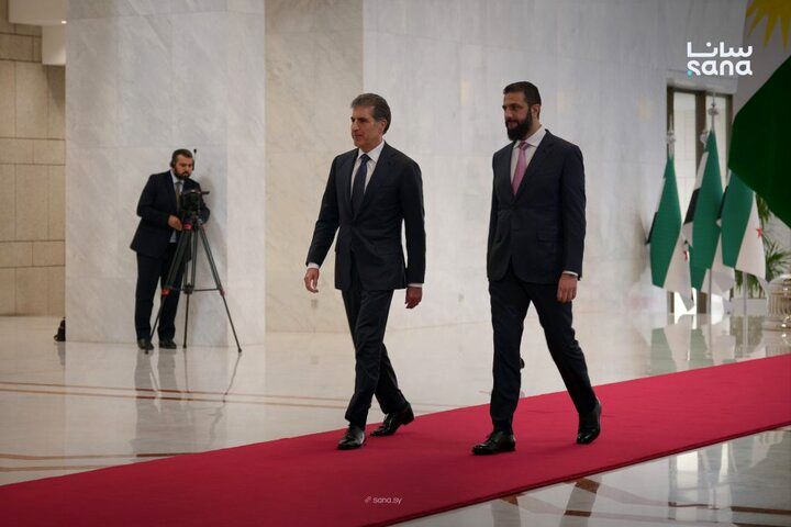 دیدار تاریخی نیچروان بارزانی با ابو محمد الجولانی؛ بررسی تحولات منطقه