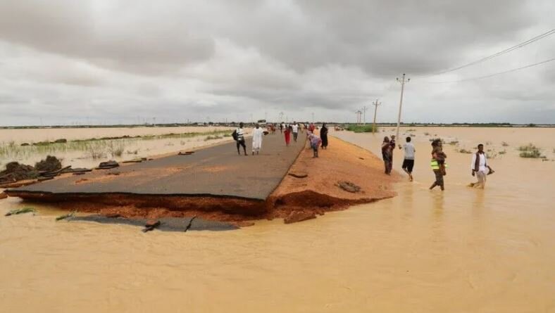 سیل ناگهانی در سودان 63 خانواده را آواره کرد