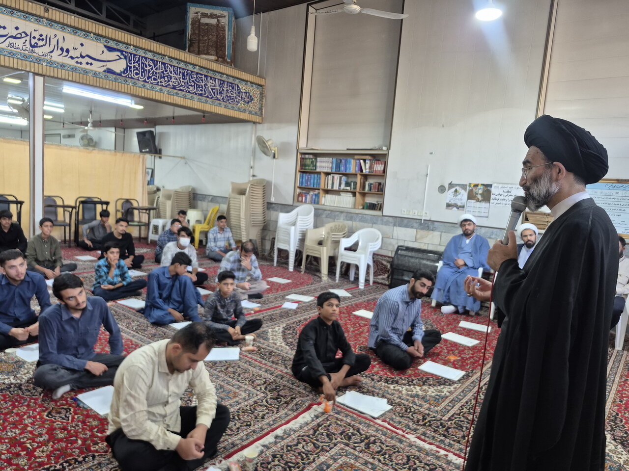 برگزاری مرحله دوم آزمون ورودی مدارس علمیه در کاشان