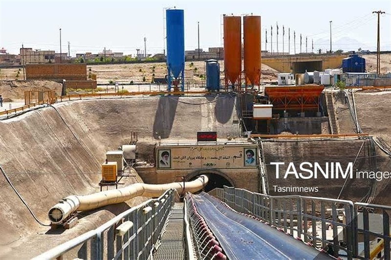 تکمیل حفاری تونل متروی قم تا ایستگاه جمکران