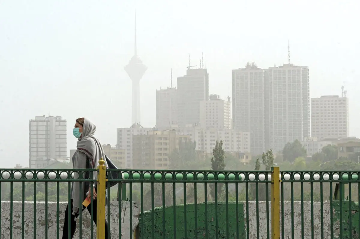کیفیت هوای تهران در وضعیت ناسالم برای گروههای حساس قرار دارد