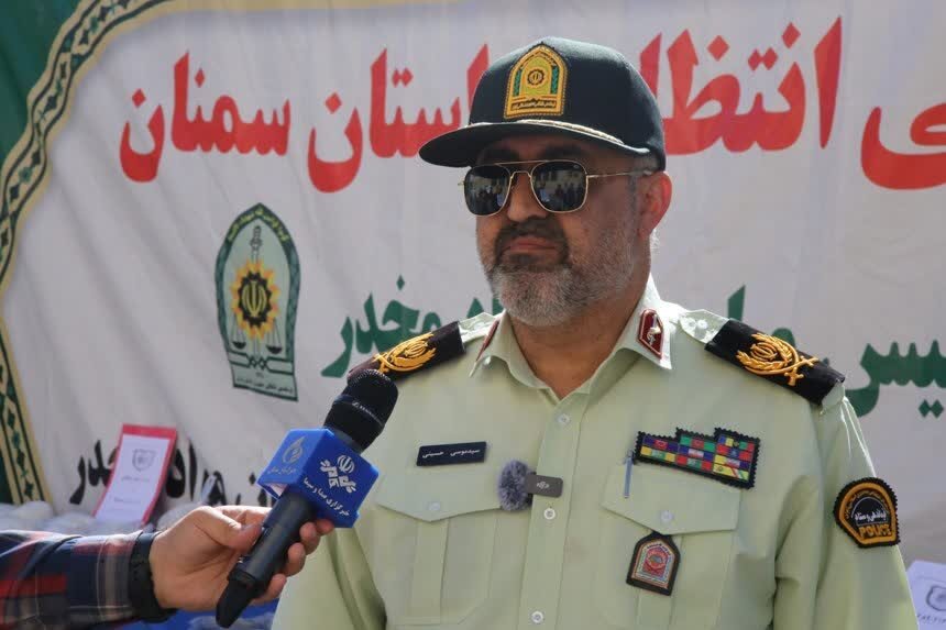 جهش ۴۲۸ درصدی کشفیات مواد مخدر در سمنان؛ امنیت خط قرمز پلیس