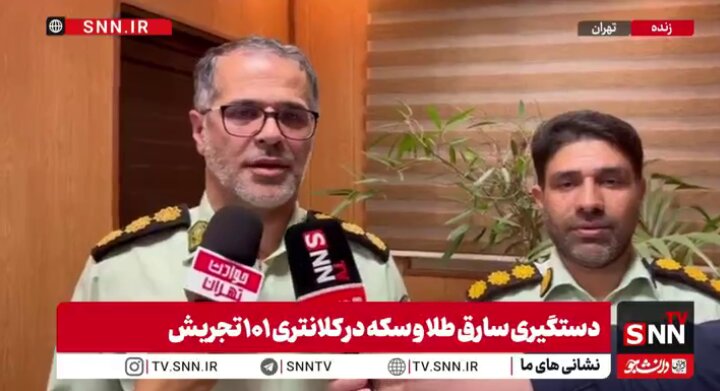 سارق سابقهدار، 30 سکه و 50 گرم طلا به دست گرفت