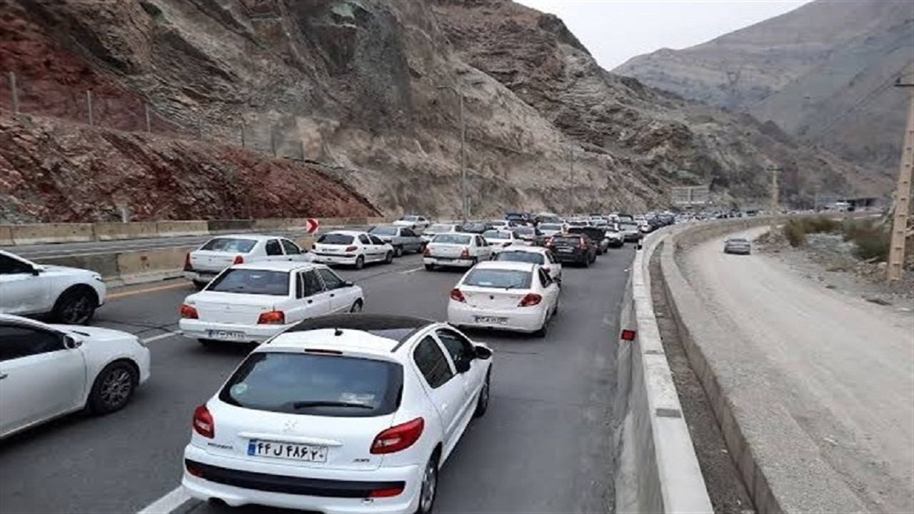 ترافیک سنگین در جاده‌های کندوان، هراز و سوادکوه