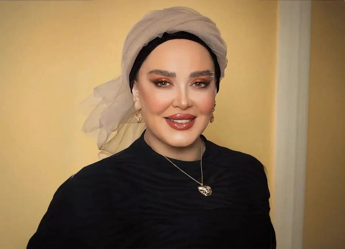 بهاره رهنما با استایل جدید در جمع خبرنگاران